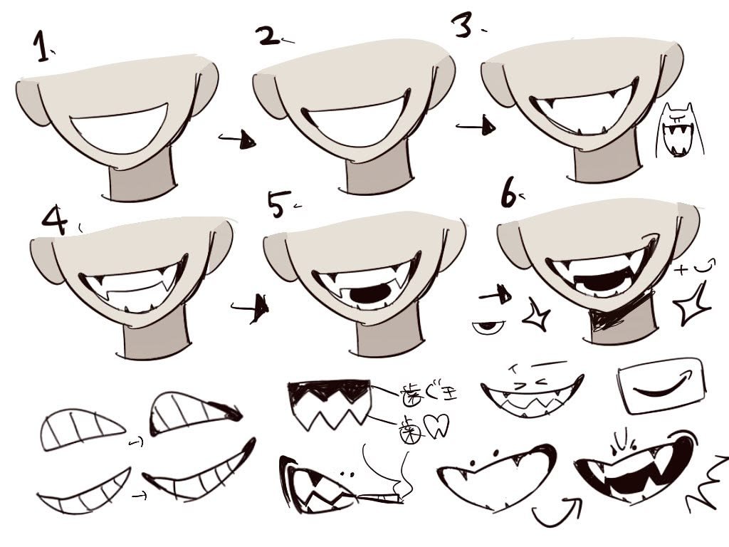 designatmo's tweet photo. A few sharp teeth can give a smile so much personality https://t.co/ToPNMdCzvr