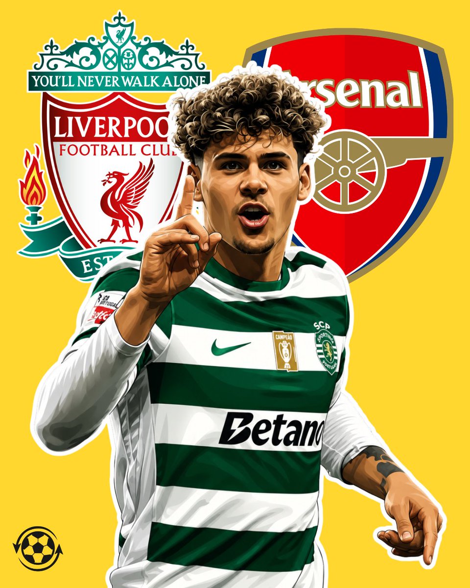 DeadlineDayLive's tweet photo. 🚨 Arsenal and Liverpool have both been offered the chance to sign Sporting wing-back Maxi Araujo.

The Uruguay international impressed at the World Cup, with intermediaries approaching both Premier League clubs over a possible transfer.

Sporting are seeking £51.5M to approve a sale of the 26-year-old.

(Source: @TheSunFootball)