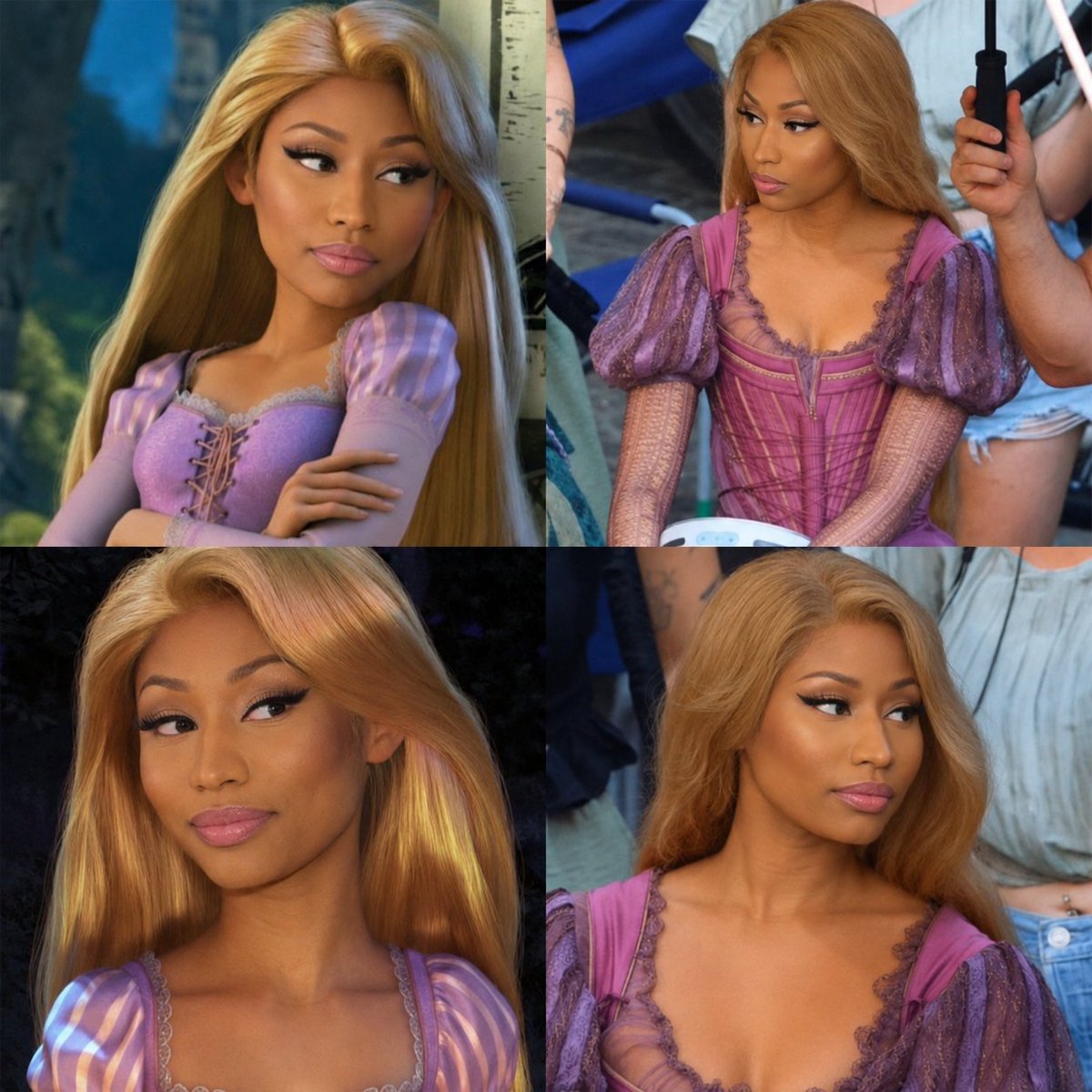 nickisfortune_'s tweet photo. NICKI MINAJ AS RAPUNZEL https://t.co/ZriAuXKUn4
