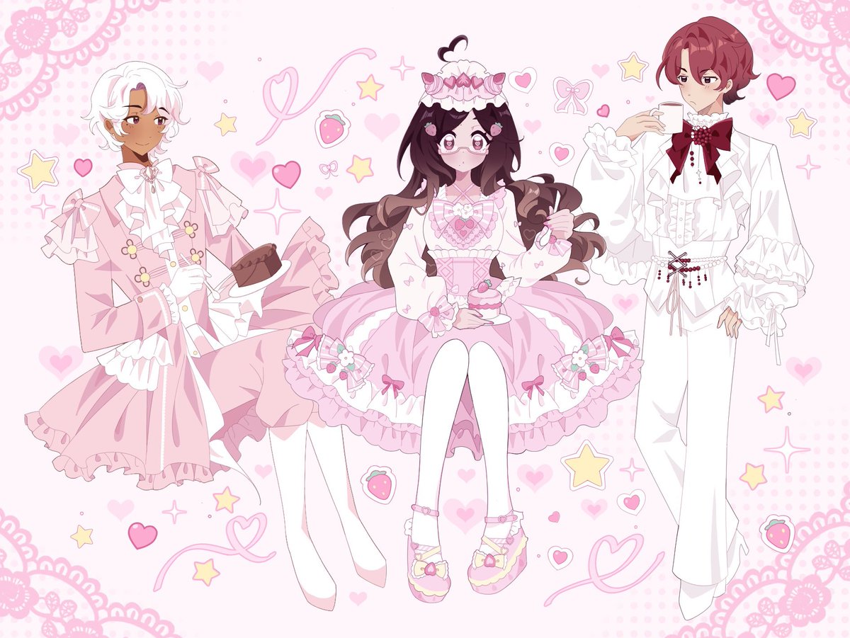strawberrmi's tweet photo. less than one week until full release….. i can’t wait to see you both again….! 🍰🎀⚒️ ഒ·˚ ⊹ ࣪ ˖

🖍️: @meowwniz 

#fieldsofmistria #meltykiss #strawberryshortcake https://t.co/Ccl8PZ7uZs