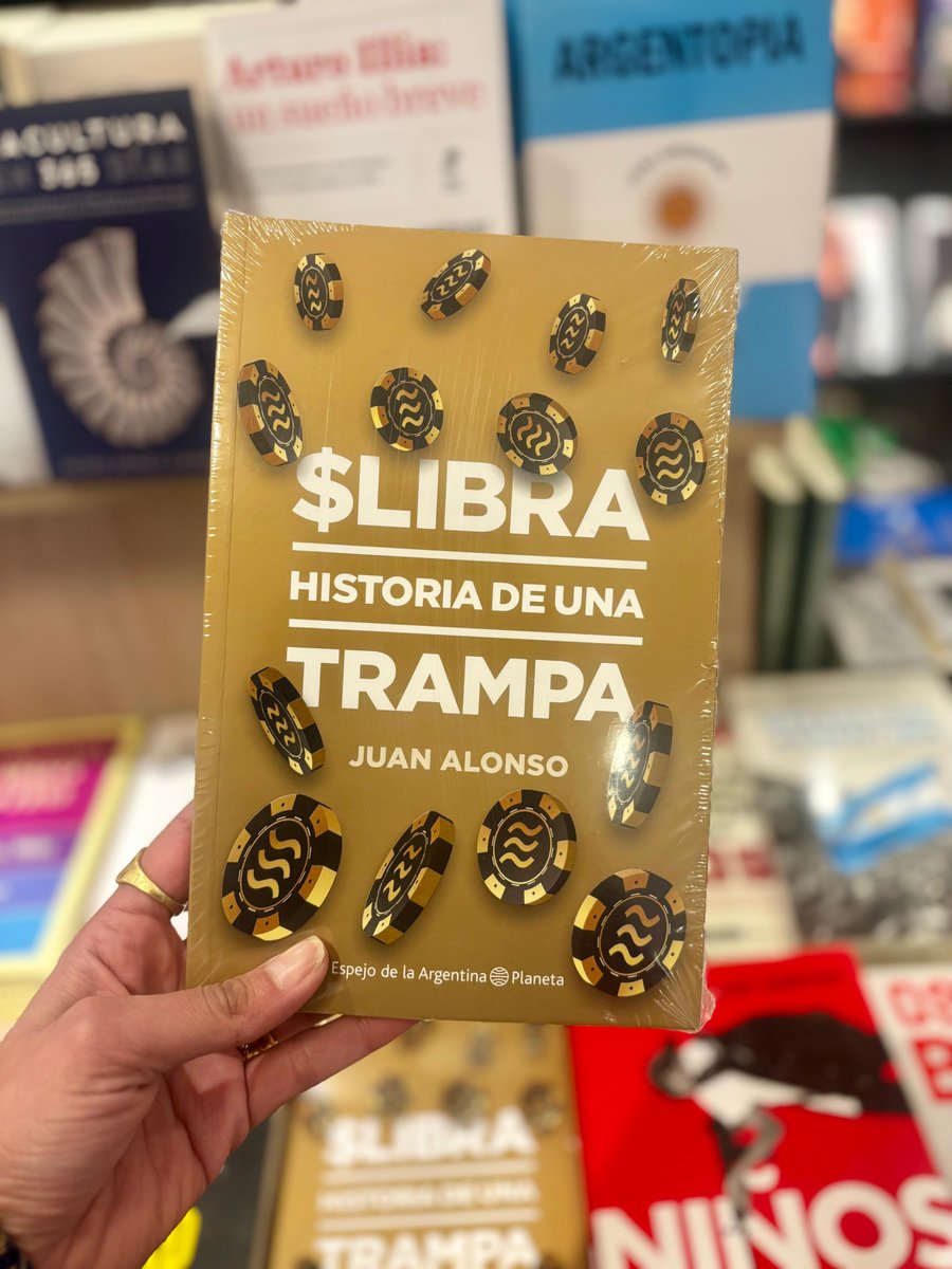 jotaalonso's tweet photo. Me harían un gran favor que además de leerme de vez en cuando por acá y en los medios donde escribo, puedan entrar a la web de Editorial Planeta o ir a una buena librería para comprar mi libro sobre el caso $LIBRA. Si el 20% de mis "seguidores" comprara mi libro, sería un gesto fuera de la virtualidad y además confirmaría una ayuda para  seguir escribiendo.👇