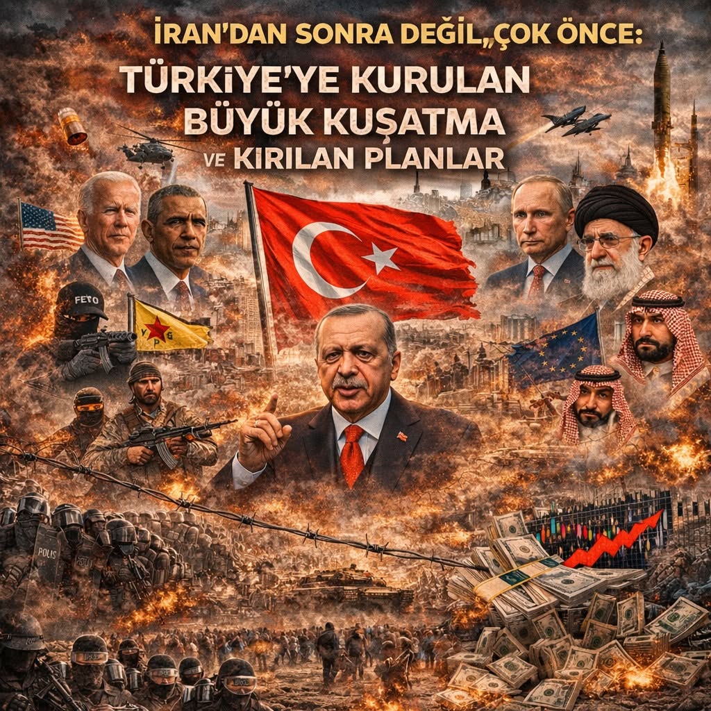 munekkit's tweet photo. İran’dan Sonra Değil, Çok Önce: Türkiye’ye Kurulan Büyük Kuşatma ve Kırılan Planlar
“İran’dan sonra hedef Türkiye” demek, Türkiye’nin son on beş yılını hiç anlamamaktır.
Çünkü Türkiye, sıranın kendisine gelmesini bekleyen bir ülke olmadı.
Türkiye o büyük kuşatmayı zaten yıllar önce yaşadı ve çok ağır bir mücadele vererek savdı.
Türkiye’nin son on beş yılı, yeterince anlatılmamış çok büyük bir mücadele dönemidir.
Yazılmamış, eksik anlatılmış, hakkı verilmemiş bir direniş hikâyesidir bu.
Özellikle 2013’ten sonra Türkiye, sadece bir güvenlik sorunu yaşamadı.
Doğrudan doğruya Batı dünyasıyla, küreselci çevrelerle, onların medya, finans, istihbarat ve vekil unsurlarıyla çok cepheli bir mücadeleye girdi.
Bu süreçte Türkiye’nin karşısında sadece Amerika ve Avrupa yoktu.
İran vardı.
Rusya vardı.
BAE vardı.
Suud vardı.
Küresel medya vardı.
Finans çevreleri vardı.
Terör örgütleri vardı.
Yani mesele tek bir devletle yaşanan klasik bir gerilim değildi.
Türkiye’ye karşı çok katmanlı bir kuşatma kuruldu.
Bir taraftan FETÖ tasfiye edildi.
Bu, sıradan bir iç temizlik değildi.
Devletin içine yıllarca yerleştirilmiş, dış bağlantıları olan, zamanı geldiğinde ülkeyi içeriden çökertmek için kullanılan bir yapının sökülüp atılmasıydı.
Ardından finansal saldırılar geldi.
Sermaye çıkışları yaşandı.
Kur baskıları kuruldu.
Ekonomik operasyonlar devreye sokuldu.
Çünkü Türkiye’ye sahada diz çöktüremeyenler, ekonomiden yıpratma yoluna gitti.
İnsanların burada kaçırdığı çok kritik bir nokta var.
Türkiye bütün bu yıllar boyunca üretimini artırdı.
12 bin olan fabrika sayısı bu dönemde de hız kesmeden 70 binlere çıktı
İhracat 150 milyar dolardan 270 milyar dolara çıktı.
Turizm geliri 32 milyar dolardan 60 milyar dolara çıktı.
Türk firmaları ve müteahhitleri yurt dışında milyarlarca dolarlık onlarca projeye imza attı.
Türkiye dünyanın en çok büyüyen ülkelerinden biri oldu.
Peki o halde ne oldu da Türkiye’nin ekonomik dengeleri bozuldu?
Ne oldu da döviz baskısı yaşandı?
Nasıl oldu da üretim artarken ekonomik saldırılar bu kadar etkili hale geldi?
İşte bu, dünyanın en aşikâr ama bir türlü konuşturulmayan sırrıdır.
Sahada yenemediğini piyasadan boğarsın.
Askeri ve siyasi olarak teslim alamadığın ülkeyi finans üzerinden sıkıştırırsın.
Türkiye’ye yapılan da tam olarak buydu.
Aynı dönemde Suriye üzerinden de Türkiye’ye çok büyük bir yük bindirildi.
Suriye şehirleri varil bombalarıyla vuruldu.
Katliamlar yapıldı.
Milyonlarca insan yerinden edildi.
Suriye halkı can havliyle Türkiye’ye doğru sürüklendi.
Bu sadece bir iç savaş değildi.
Bu aynı zamanda Türkiye’ye uygulanan yıpratma ve bitirme operasyonunun önemli bir parçasıydı.
Hem sınır güvenliği bozuldu,
hem çok büyük bir insani yük Türkiye’nin omuzlarına bindirildi,
hem de bu tablo üzerinden Türkiye uluslararası alanda sıkıştırılmak istendi.
Türkiye bir taraftan bu ağır yükü taşırken, diğer taraftan Suriye’de kurulmak istenen terör koridoru devletine engel oldu.
Bu, sadece sınır güvenliği meselesi değildi.
Doğrudan Türkiye’yi güneyden kuşatma, içeriden zayıflatma ve uzun vadede parçalama projesiydi.
Türkiye buna askeri güçle cevap verdi.
Sahaya indi.
Oyunu bozdu.
Hendek olayları da bu büyük kuşatmanın bir başka cephesiydi.
Orada karşımıza çıkan yapı, sadece içeride örgütlenmiş bir terör kalkışması değildi.
Sahada kullanılan silahların önemli bir kısmı, YPG’ye Amerika tarafından verilen silahlardı.
Yani Türkiye kendi şehirlerinde aslında sadece bir terör örgütüyle değil, o örgütün arkasındaki uluslararası destek sistemiyle savaştı.
Küresel yapıların kurduğu İŞİD bugün İran’da sivillerin yaşadığı korkudan daha fazla korku yaşatmıştı bizim şehirlerimizde.
Türkiye aynı yıllarda IŞİD’le de savaştı,
PKK’yla da savaştı,
YPG’yle de savaştı,
FETÖ’yle de savaştı.
Bir yandan sınırında vekil terör orduları kurulurken,
diğer yandan içeride kaos üretildi.
Bir taraftan Türkiye’yi Rusya ile savaşa çekme girişimleri oldu,
bir taraftan Suriye’de tuzağa düşürme hamleleri yapıldı.
Obama ve Biden dönemlerinde Batı’dan gelen açık ve örtülü tehditler, bu büyük kuşatmanın önemli parçalarıydı.
Üstelik mesele sadece savaş sahasında da kalmadı.
Türkiye ile Avrupa ülkeleri arasında çok sert siyasi krizler yaşandı.
Türk bakanların Avrupa’daki programları engellendi.
Cumhurbaşkanı Erdoğan’ın kendi vatandaşlarına hitap etmesi bile hazmedilemedi.
Salonlar verilmedi, konferanslar engellendi, buluşmalar iptal edildi.
Türkiye’ye açıkça şu denilmek istendi:
“Kendi sınırlarının dışına çıkamazsın. Kendi halkına bile seslenemezsin.”
Bu tavır bile tek başına, o dönemde Türkiye’ye nasıl bir siyasi kuşatma uygulandığını göstermeye yeter.
Dünya medyasında devamlı Türkiye aleyhine haberler ve analizler yapıldı.
İşin en çarpıcı tarafı ise şudur:
Bugün İran merkezli çatışmalara bakıldığında, birçok küreselci medya organının bu sürece çok farklı yaklaştığı, hatta yer yer İran’ın arkasında durduğu görülüyor.
Çin var.
Rusya var.
Uluslararası denge hesapları var.
Ama Türkiye böyle bir dönemi yaşarken yalnızdı.
Türkiye’ye o günlerde küresel medya destek vermedi.
Amerika destek vermedi.
Avrupa destek vermedi.
Tersine, büyük ölçüde hepsi karşı safta yer aldı.
Üstelik bütün bu olaylar yaşanırken Türkiye’ye en büyük sorun çıkaran ülkelerden biri de İran’dı.
Yani bugün bazı çevrelerin kurmaya çalıştığı gibi Türkiye ile İran aynı kaderin iki eşit mağduru değildi.
Tam tersine, Türkiye kendi kuşatmasıyla boğuşurken İran birçok başlıkta Türkiye’nin elini zayıflatan, Türkiye’nin yükünü artıran ve Türkiye’nin aleyhine alan açan bir hatta durdu.
Bu yüzden bugün meseleye duygusal değil, stratejik bakmak gerekir.
Türkiye o dönem kendisine karşı kurulan çok cepheli kuşatmayı yardı.
Türkiye ağır saldırılar altında bile devrilmedi.
Devlet refleksini korudu.
Sahaya indi.
Oyunu bozdu.
Ayakta kaldı.
İran ise benzer ölçekte bir baskıya ne kadar dayanabilir, bu ayrı bir tartışmadır.
Hatta Türkiye bugün buna karşı en küçük bir stratejik hamle yapsa, İran’ın bunu toparlaması bile kolay olmayabilir.
Çünkü Türkiye son on beş yılda ateşin içinden geçerek sertleşti.
İran ise Türkiye’ye karşı alan açıldığı dönemlerde bile, Türkiye’nin yaşadığı yoğunlukta çok cepheli bir kuşatmayı göğüslemiş bir ülke görüntüsü vermedi.
Bu yüzden Türkiye ile İran’ın yaşadığı süreçleri aynı terazide tartmak ciddi bir hata olur.
Türkiye, Batı ile müttefik görünen İran’ın yaşadığı türden kontrollü bir gerilim içinde değildi.
Türkiye doğrudan hedef alınmış, kuşatılmış, içeriden ve dışarıdan aynı anda zorlanmış bir ülke olarak mücadele verdi.
Hem sahada savaştı,
hem ekonomide savaştı,
hem diplomaside savaştı,
hem içerideki ihanet yapılarıyla savaştı.
Bugün “İran’dan sonra sıra Türkiye’ye gelir” diyenler önce şunu anlamalıdır:
Türkiye sıraya giren bir ülke olmadı.
Türkiye o büyük hesaplaşmanın önemli bölümünü zaten yaşadı.
Bedelini ödedi.
Saldırıları gördü.
Tuzağa çekilmek istendi.
İçeriden vurulmak istendi.
Sınırından kuşatılmak istendi.
Mülteci yüküyle yıpratılmak istendi.
Ekonomiden çökertilmek istendi.
Diplomaside yalnızlaştırılmak istendi.
Ama buna rağmen ayakta kaldı.
Asıl anlatılması gereken hikâye budur.
Türkiye’nin son yıllardaki mücadelesi, sıradan bir bölgesel gerilim değil; Batı’dan küreselci yapılara, terör örgütlerinden finans çevrelerine, göç baskısından diplomatik kuşatmaya kadar uzanan çok cepheli bir saldırıya karşı verilmiş büyük bir mücadeledir.