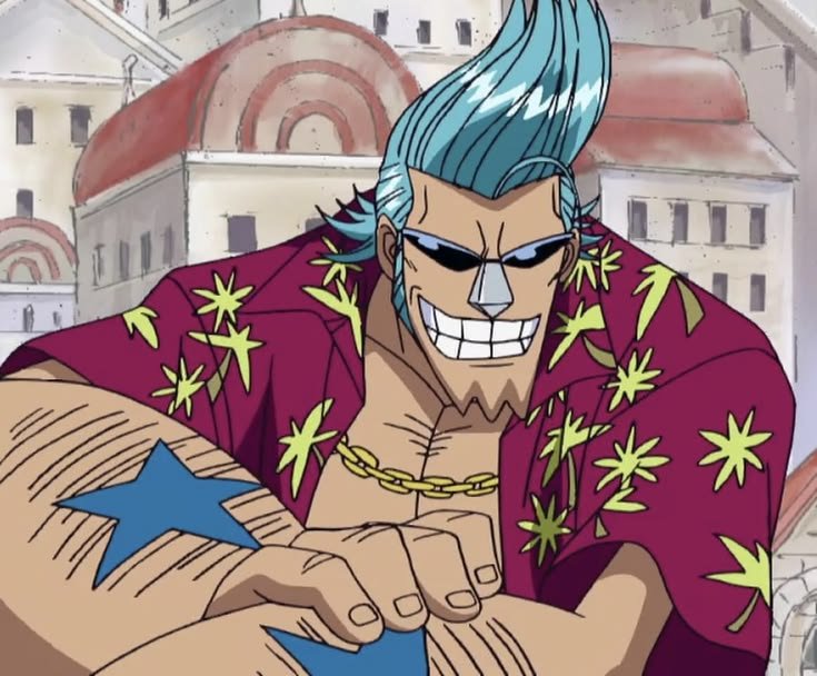mugiwara4m1l14n's tweet photo. genuinely salivating at the sight of pre timeskip franky https://t.co/Mw7Ble2iT9