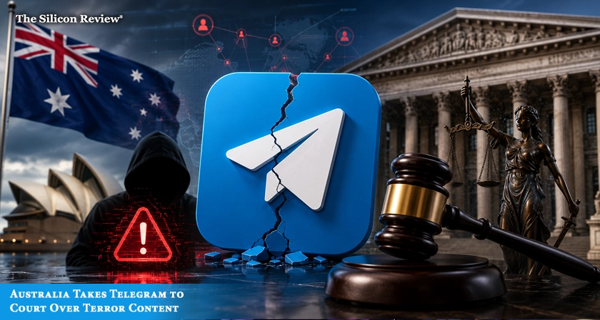 Dsiliconreview's tweet photo. Australia Takes Telegram to Court Over Allegedly Failing to Remove Terror Content

https://t.co/I21bIAcgop

#thesiliconreview #LatestNews #Australia #Telegram #Terrorism #ContentModeration #LegalAction #CyberSecurity #DigitalSafety #OnlineRegulation https://t.co/LINBk5MsDB