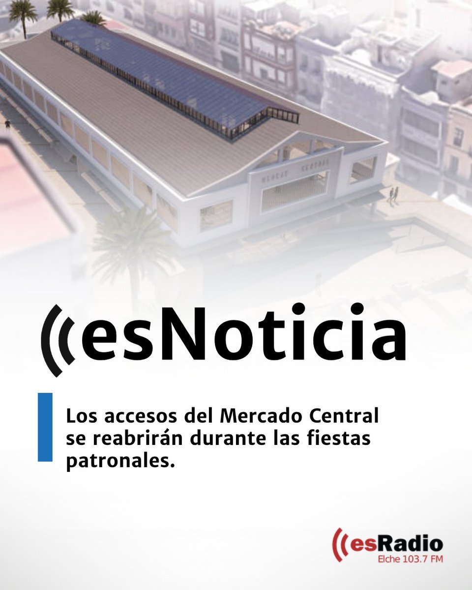 EsRadioElche's tweet photo. Os dejamos las últimas noticias de hoy de Elche y Comarcas📣
No olvidéis sintonizarnos en la 103.7FM para conocer los sucesos actuales y la información más veraz e inmediata📻
También podéis leer las noticias completas en: https://t.co/y2tbMWRUEO🌐
#Elche #Alicante #EsNoticia https://t.co/zpP9Q36OzP