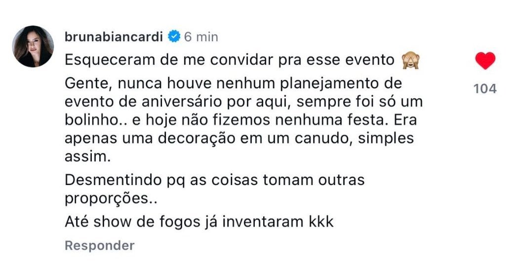 Duda7vur1's tweet photo. @alboransen A própria Bruna falou que não fez festa pra Mel lá nos Estados Unidos. É melhor aceitar de uma vez que ela faz diferente sim das filhas e isso vai ficar mais evidente no aniversário da Mavie https://t.co/UF8E5RdL2c