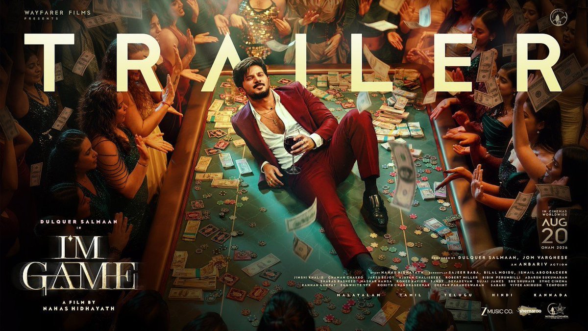 Ajith7025's tweet photo. Never seen before trailer♥️

Quality stuff
#Imgame #Dulquersalmaan https://t.co/tfTz80CU8Z