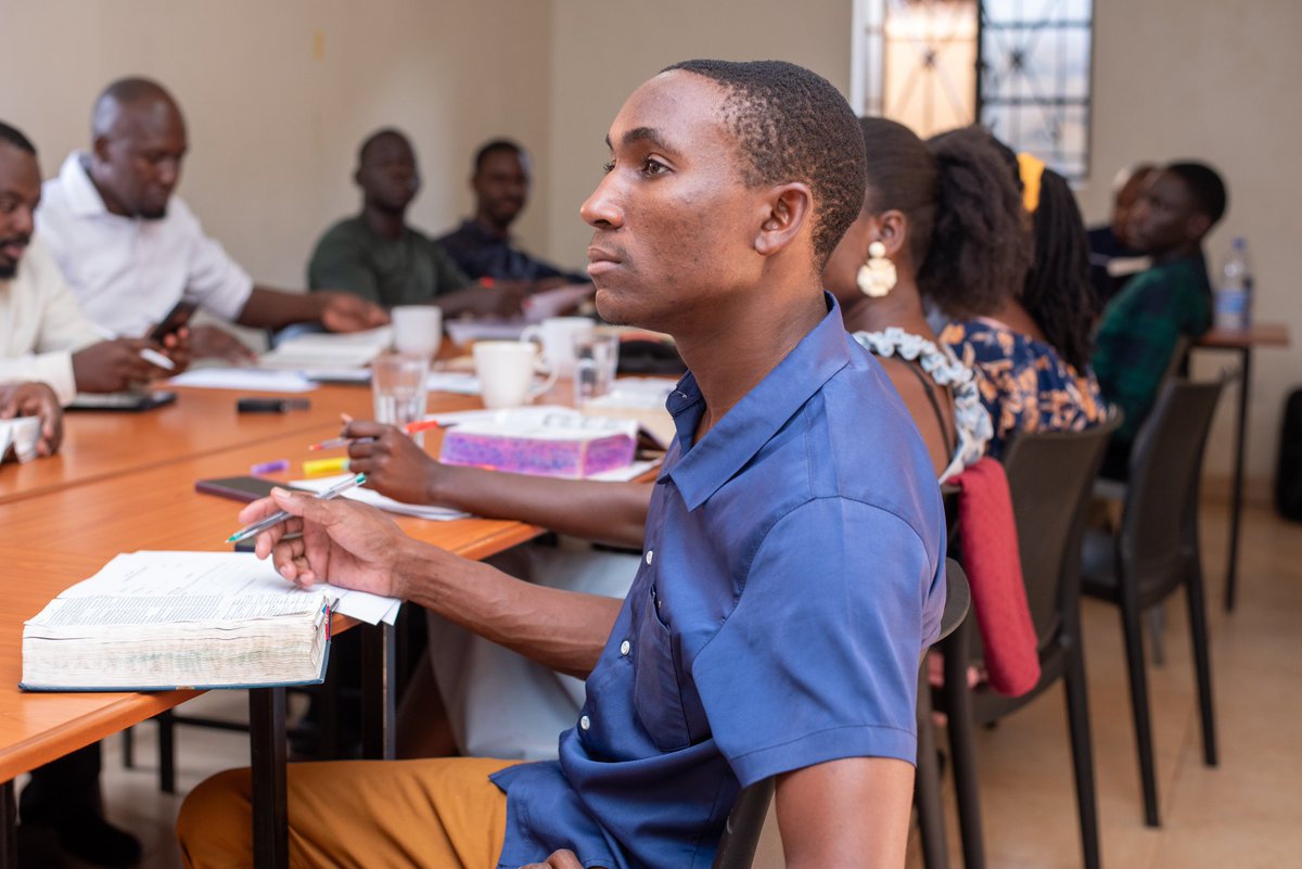 LivingWord_UG's tweet photo. As we near the end of this year's AMT program in August, our apprentices preached through Revelation 1–3 in their final preaching groups. It has been encouraging to see how much they have grown since their first sermons. Their journey continues as they lead our daily devotions. https://t.co/K28svQ2xbh