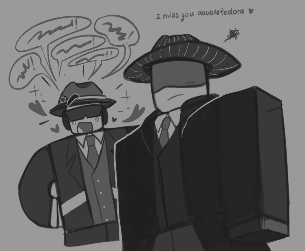 d333sm's tweet photo. #Forsaken #ForsakenRoblox #doublefedora

I miss them so bad icl https://t.co/S7ivejyQUU