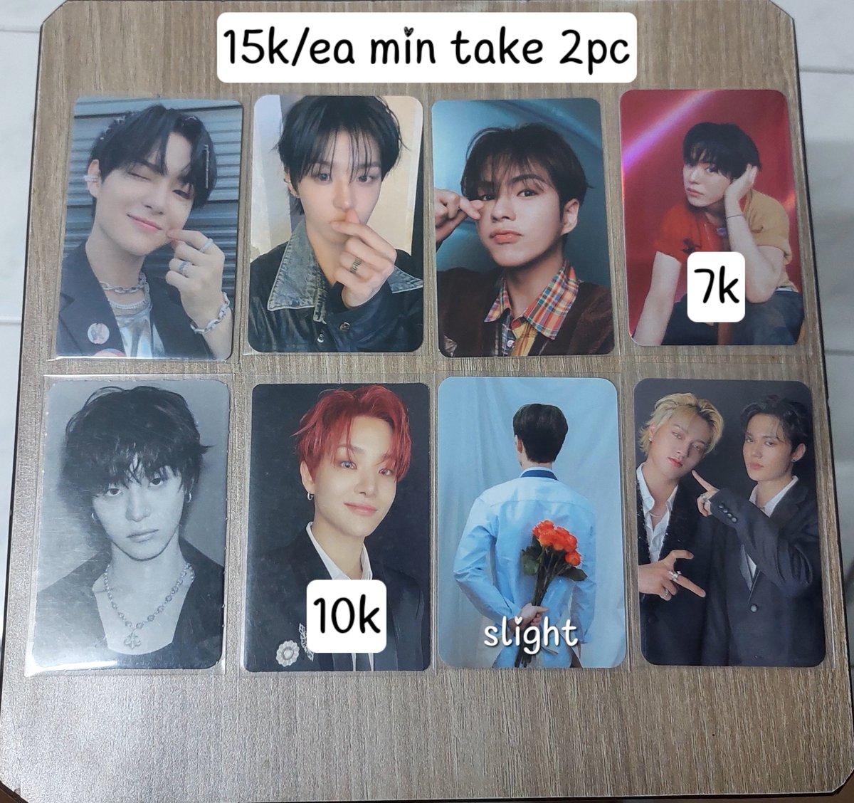 xeerena_'s tweet photo. help rt ♡

WTS CLEARSALE AAB DOYOUNG HARUTO JIHOON JAEHYUK TREASURE

☆  serious buyer only
☆ excl pack 3k &amp; adm 🍊
☆ co up 50k free pack
📍surabaya https://t.co/Y5l9KSxVSl