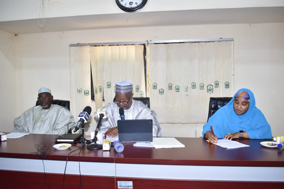 OfficialNUC's tweet photo. JUST IN: The National Universities Commission (NUC) has formally recognised the Jigawa State University of Medical and Allied Health Sciences, Majia, as the 70th State University in the Nigerian University System.

Presenting the letter of recognition, the Executive Secretary, Prof. Abdullahi Yusufu Ribadu, congratulated the Government and people of Jigawa State, noting that the establishment of the specialised institution is timely in addressing Nigeria's shortage of healthcare professionals.

He reaffirmed the Commission's commitment to supporting the University through its quality assurance mechanisms and urged the State Government to provide adequate funding to enable the institution realise its full potential as a centre of excellence in medical education and research.