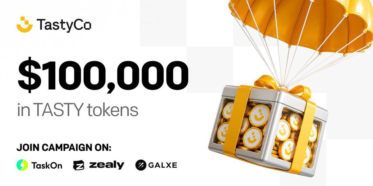SolNavigat's tweet photo. 🚨 $100,000 Reward Opportunity Early Alpha

Not many people on CT are talking about Tastyco yet.

💰 Reward Pool: $100,000

🌱 Early users usually have the best chance to benefit, so it may be worth farming before it gets crowded.

❑ Join here: https://t.co/Zk3g8Roje8

If you Can't Connect your Wallet Copy the Link and Paste it on your Wallet Browser 

Always do your own research before participating. 🚀