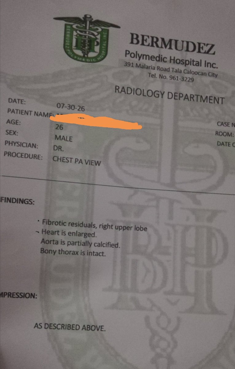 jenote_'s tweet photo. Hi!

Tbh I don't want to do this kasi nakakahiya pero badly need na talaga. Bali nag pa medical kasi ako ngayon at may nakitang mark sa baga (not surprise kasi nag gamot ako dati). Pero itong isang HEART ENLARGEMENT di ko inexpect. Mang hihingi sana ako na tulog. May need kasi - https://t.co/OT16SiTo13
