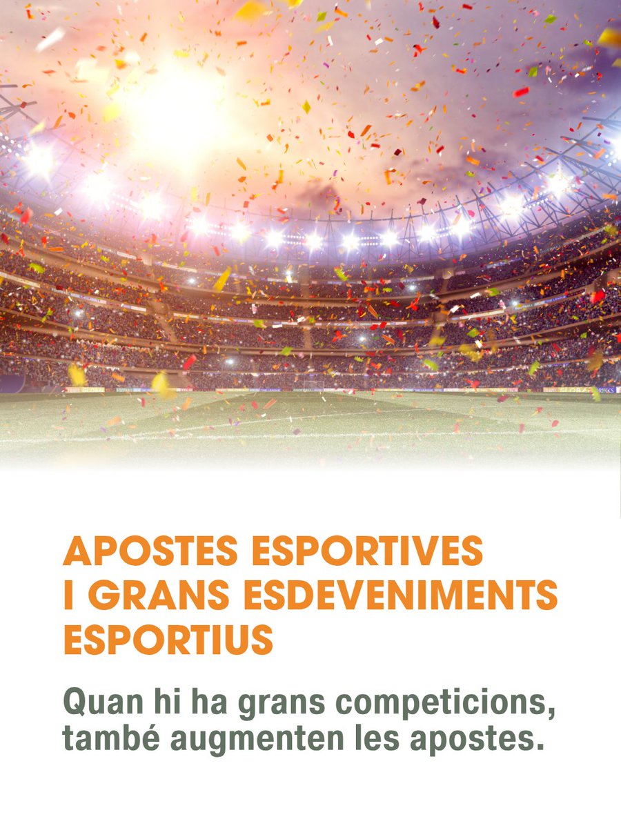 acencas's tweet photo. ⚠️ La recerca científica mostra que una major exposició a la publicitat de les apostes esportives s'associa amb una major probabilitat d'apostar, una major freqüència de joc i un risc més elevat de desenvolupar problemes relacionats amb el joc.

#APA #Addiccions #Apostes https://t.co/guFZkzc9YW