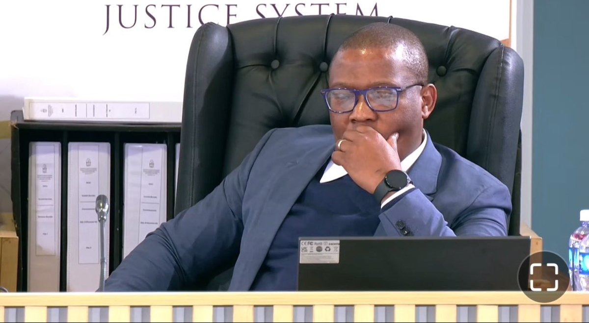 _AfricanSoil's tweet photo. ⚖ | 𝗠𝗮𝗱𝗹𝗮𝗻𝗴𝗮 𝗖𝗼𝗺𝗺𝗶𝘀𝘀𝗶𝗼𝗻 | Andrea Johnson disrespected the Commission so much that she insulted the Commissioners. Why would she do that? 😤

Not once did we see the Commissioners laughing and giggling except when she was making stupid jokes that were not even funny. They've always been professional. 

She needs to be called back to answer about this and these allegations by Ramsamy.