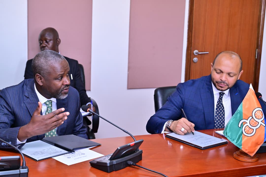Parliament_Ug's tweet photo. The Secretary-General of the Organisation of African, Caribbean and Pacific States (OACPS), H.E. Moussa Saleh Batraki today, paid a courtesy call on the Speaker, @ObothOboth.

Batraki was accompanied to the meeting by the Deputy Speaker, @Thomas_Tayebwa who is also the President of the OACPS Parliamentary Assembly and Co-President of the OACPS–EU Joint Parliamentary Assembly.

The discussions centred on the possibility of Uganda hosting the OACPS–EU Joint Parliamentary Assembly later in the year. The event brings together parliamentarians from Africa, the Caribbean, the Pacific and the European Union providing a platform to strengthen cooperation and dialogue.

Oboth pledged Parliament's commitment to international engagement expressing pride in Uganda's influence on the global parliamentary stage.

Batraki commended Uganda for ratifying the Samoa Agreement and applauded its leadership within the OACPS and appreciated the reforms undertaken to strengthen the organisation and deepen engagement with the European Parliament.