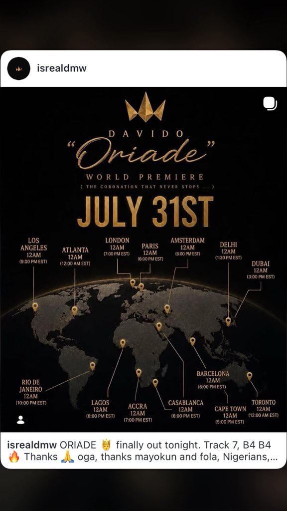 oyl2he's tweet photo. Israel DMW to Davido via new IG post: 

“Nigerians would ones again appreciate your efforts to make them forget what ever pains, they're currently going through.”

🖼️designed by me🙏🏽👑 https://t.co/43kpNzaheC