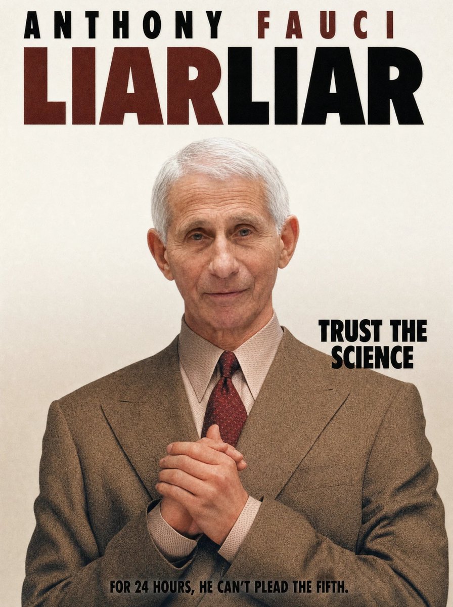 DrClownPhD's tweet photo. They finally made the perfect Anthony Fauci biopic. https://t.co/bBdBYmDF12