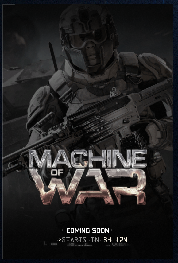 HoofsterP's tweet photo. Really @Treyarch the Machine Of War even starts at 4PM cst, thats insane evet time. https://t.co/wUQARTm78u