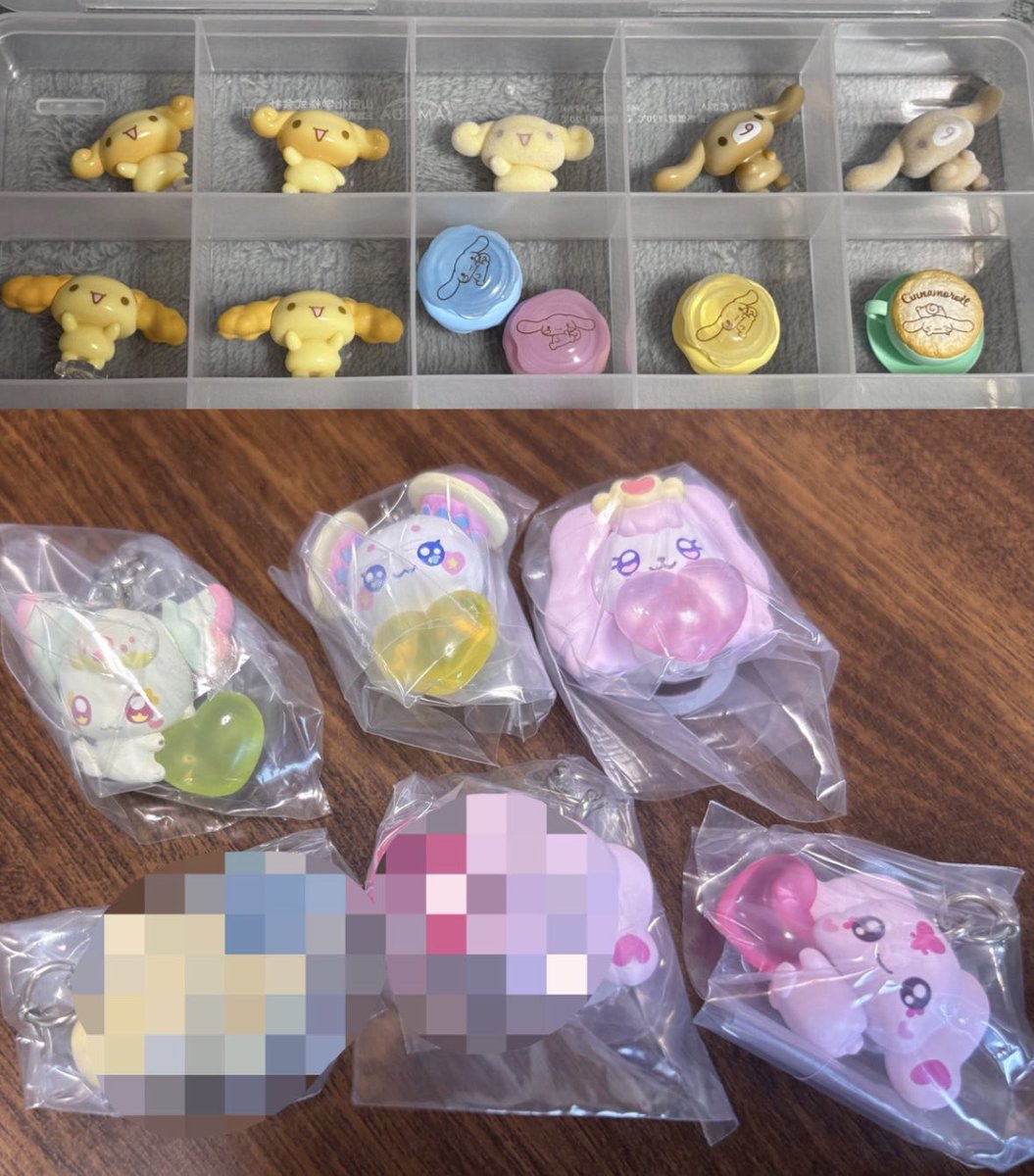 mszmlk's tweet photo. ガチャ　めじるし　サプライズミックス　　交換

譲　画像1〜4 サンリオ　ナルミヤ等

求　リプ欄　たまごっち

ヨッシー白はヨッシー同士の交換でのみ考えております。
(求めているヨッシーに対してはn:1前向きに検討します！)

郵送優先、大阪手渡しも可能

よろしくお願いいたします。 https://t.co/pLCFfGqGpi
