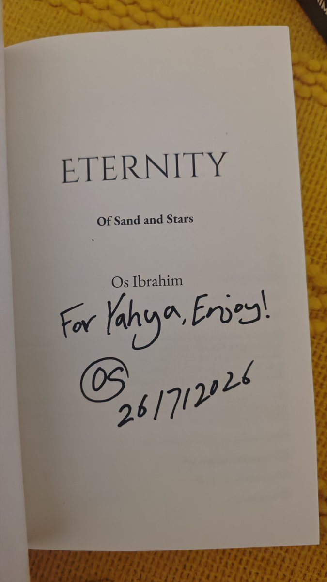 Darkozayoh's tweet photo. @Os_of_91
وصلتني نسختي من كاتبي الجديد المفضل 😁.
كل التوفيق لك يا أسامة.
#new_book https://t.co/e47PsaQCFU