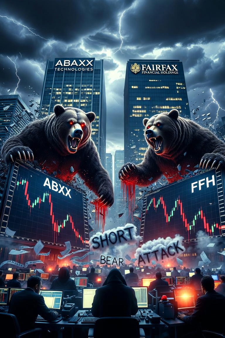 AddledAngler's tweet photo. "Those who cannot remember the past are condemned to repeat it"
-George Santayana, The Life of Reason 1905
The parallels between the recent Abaxx Technologies $ABXX developments and the Fairfax Financial Holdings Limited $FFH.to in the early 2000s are eerie — an esoteric company, an illiquid stock, a short attack as described by the company and an unconventional CEO. There are lessons to be learned here.

Let's drive right in. 🧵