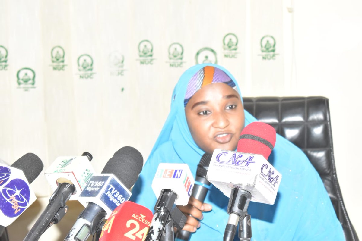 OfficialNUC's tweet photo. The Honourable Minister of State for Education, Professor Suwaiba Sa'id Ahmad, has described the recognition of the Jigawa State University of Medical and Allied Health Sciences, Majia, Jigawa State, as a significant milestone in advancing healthcare education in Nigeria.

Speaking at the recognition ceremony held today at the National Universities Commission (NUC), the Minister noted that the establishment of the University is timely and strategic, aligning with the Renewed Hope Agenda of President Bola Ahmed Tinubu, GCFR, to strengthen the nation's healthcare system through quality medical education and the training of skilled health professionals.