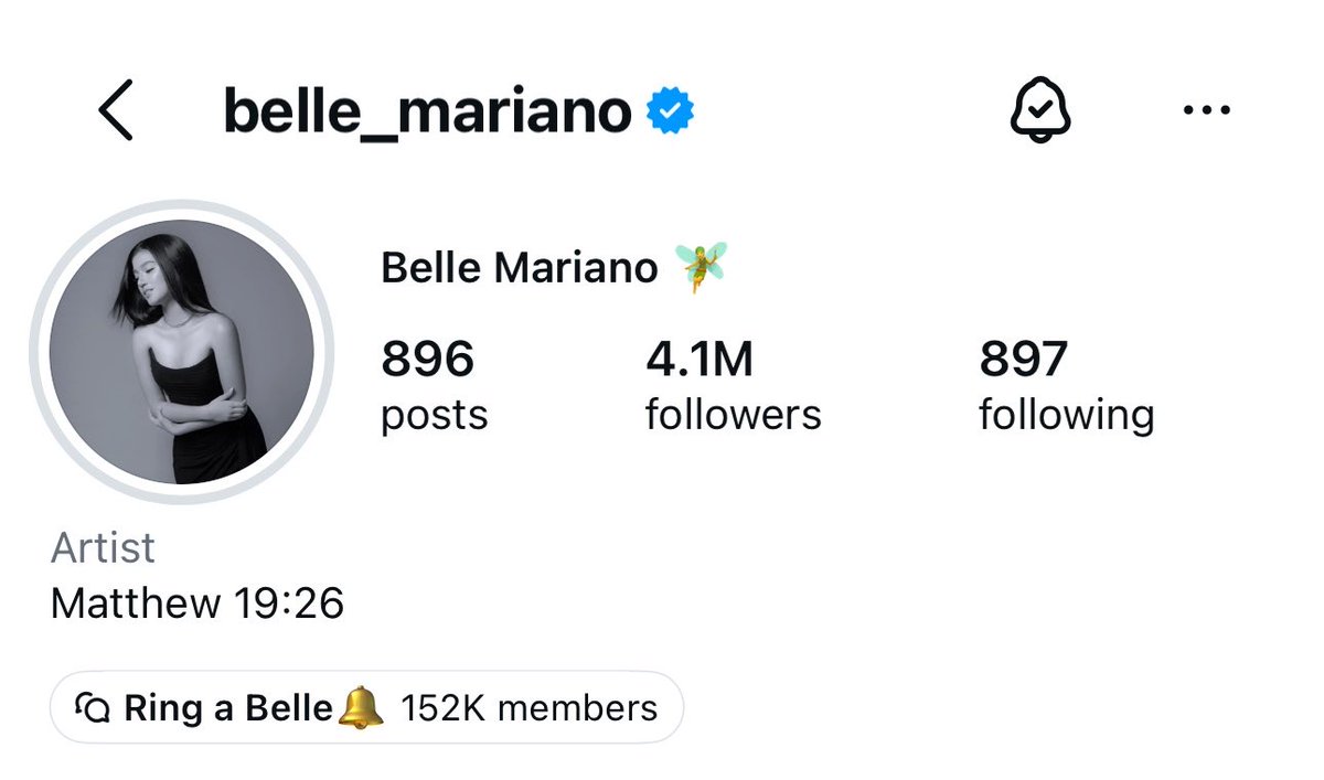 donbellejournal's tweet photo. Happy 4.1M followers Belinda 🥳 

#BelleMariano https://t.co/72Q2ZaKL2r