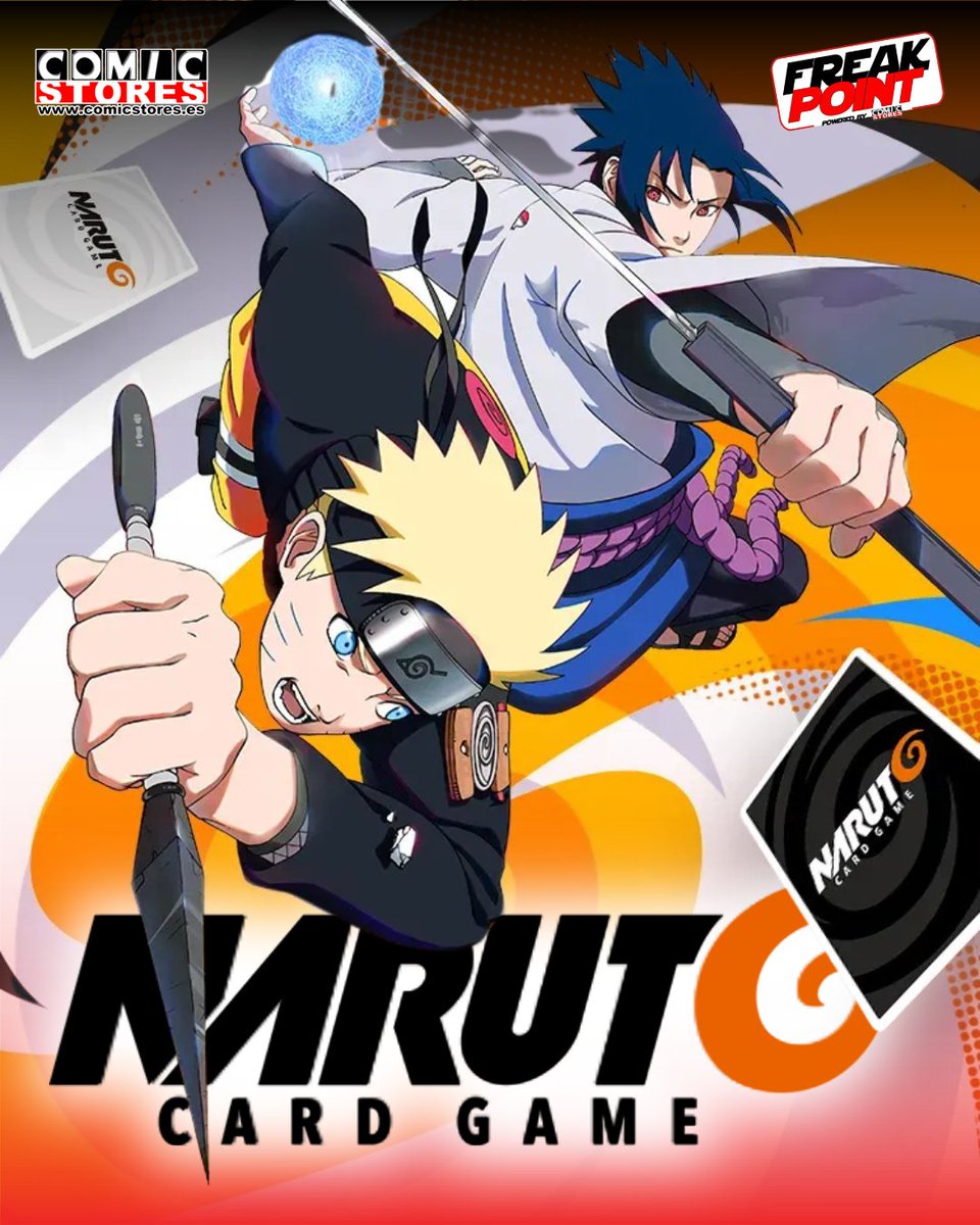 comicstores's tweet photo. 🔥 ¡Bandai ha presentado el nuevo Naruto Card Game!
⚡ Llegará en 2027 y, por supuesto, lo tendremos en Comic Stores y Freak Point. Mientras tanto, Naruto Mythos seguirá teniendo su sitio.
🔗 Os contamos todo aquí: https://t.co/aRIlpxSNik
#Naruto #NarutoCardGame #TCG https://t.co/kGTkVuRMNQ