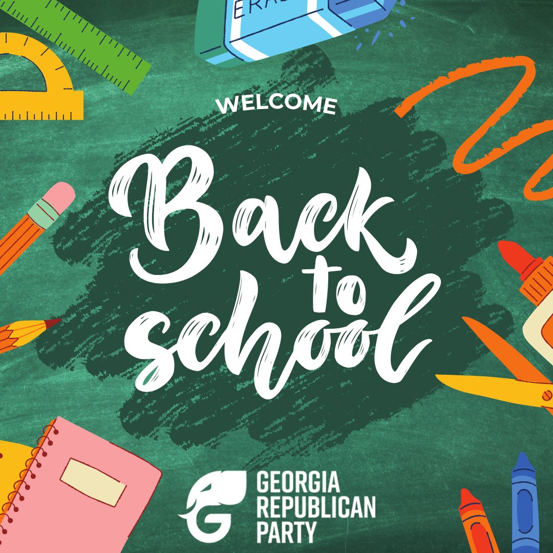 GaRepublicans's tweet photo. Welcome back to school, Georgia students! 🍎📚

Georgia Republicans continue to deliver:

✅HB 1193 (Rep. Chris Erwin) - Georgia Early Literacy Act of 2026.
✅HB 907 (Speaker Pro Tem @JanJonesGA) - Updates completion school requirements to improve transparency.
✅HB 1123 (Speaker Pro Tem @JanJonesGA) - Expanded after-school care to Pre-K students.
✅HB 1030 (Rep. @TucciSandy1) - Math Matters Act strengthens math instruction and advanced learning.
✅HB 1009 (Rep. @ScottHiltonGA) - Expanded the classroom cell phone ban to high schools.
✅HB 1107 (Rep. Carmen Rice) - Increased accountability for teacher preparation programs.
✅HB 1284 (Rep. @DebSilcoxForGA) -  Allows terminally ill students to receive their high school diploma.
✅SB 148 – (Sen. @BoHatchett) - Increased personal leave flexibility for teachers.
✅SB 150 – (Sen. Billy Hickman) - Extended Georgia's Return-to-Work program for educators.
✅SB 123 (Sen. Billy Hickman) – Addressed chronic absenteeism and sped up student record transfers.
✅HB 268 (Rep. Holt Persinger) – Strengthened school safety and student protection.
✅FY 2026 Amended Budget - Increased teacher pay, expanded educator leave, and invested in teacher recruitment and retention.

Georgia Republicans are working to ensure every student has the opportunity to succeed in Georgia.