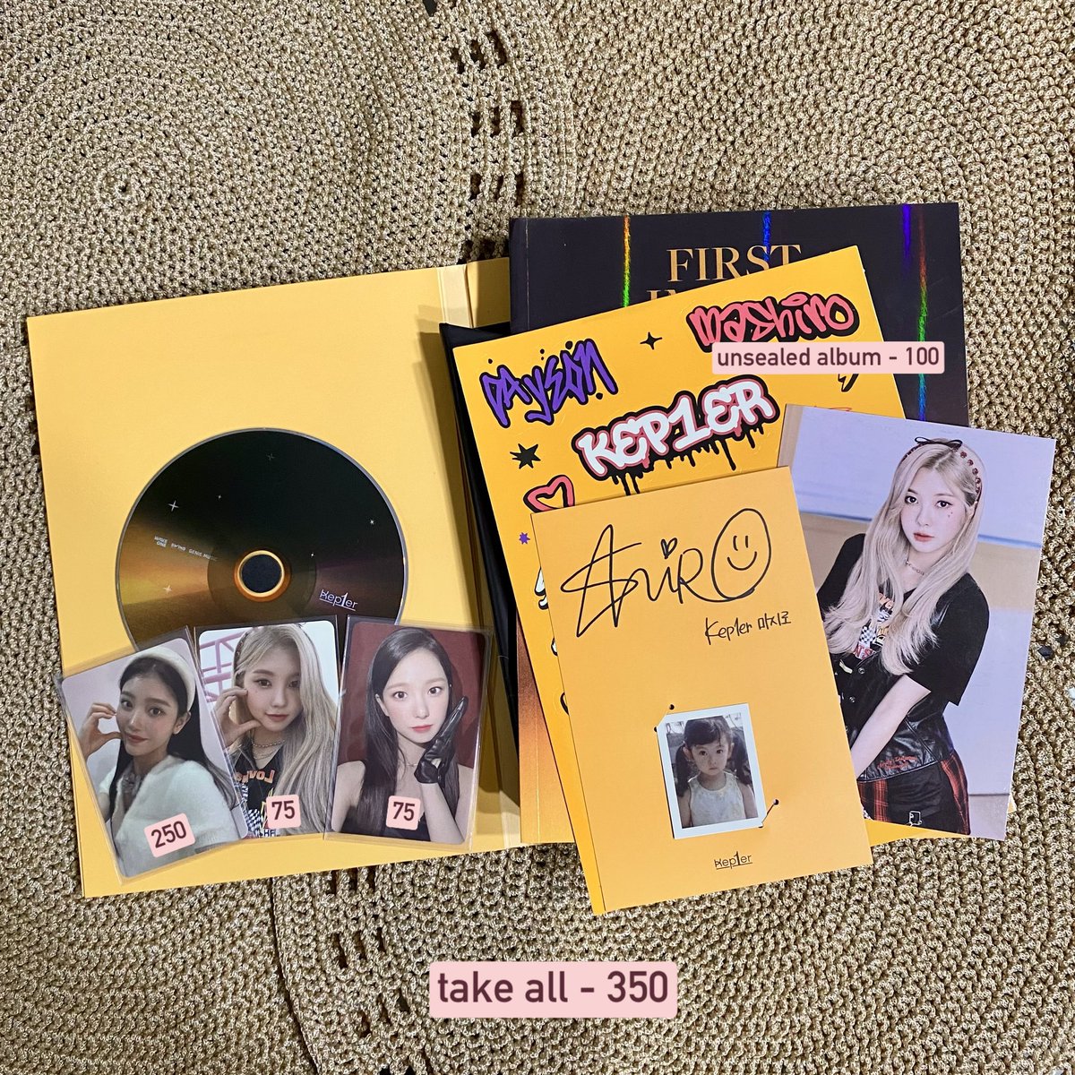 bluejayiiie's tweet photo. wts / lfb / ph [#chelsells] 

kep1er first impact + sxt connect 0 pc
- unsealed, but complete inclusions

take all for 350

🏷️ kep1er shen xiaoting choi yujin kim dayeon mashiro first impact mini album https://t.co/mMJiylv5Mz