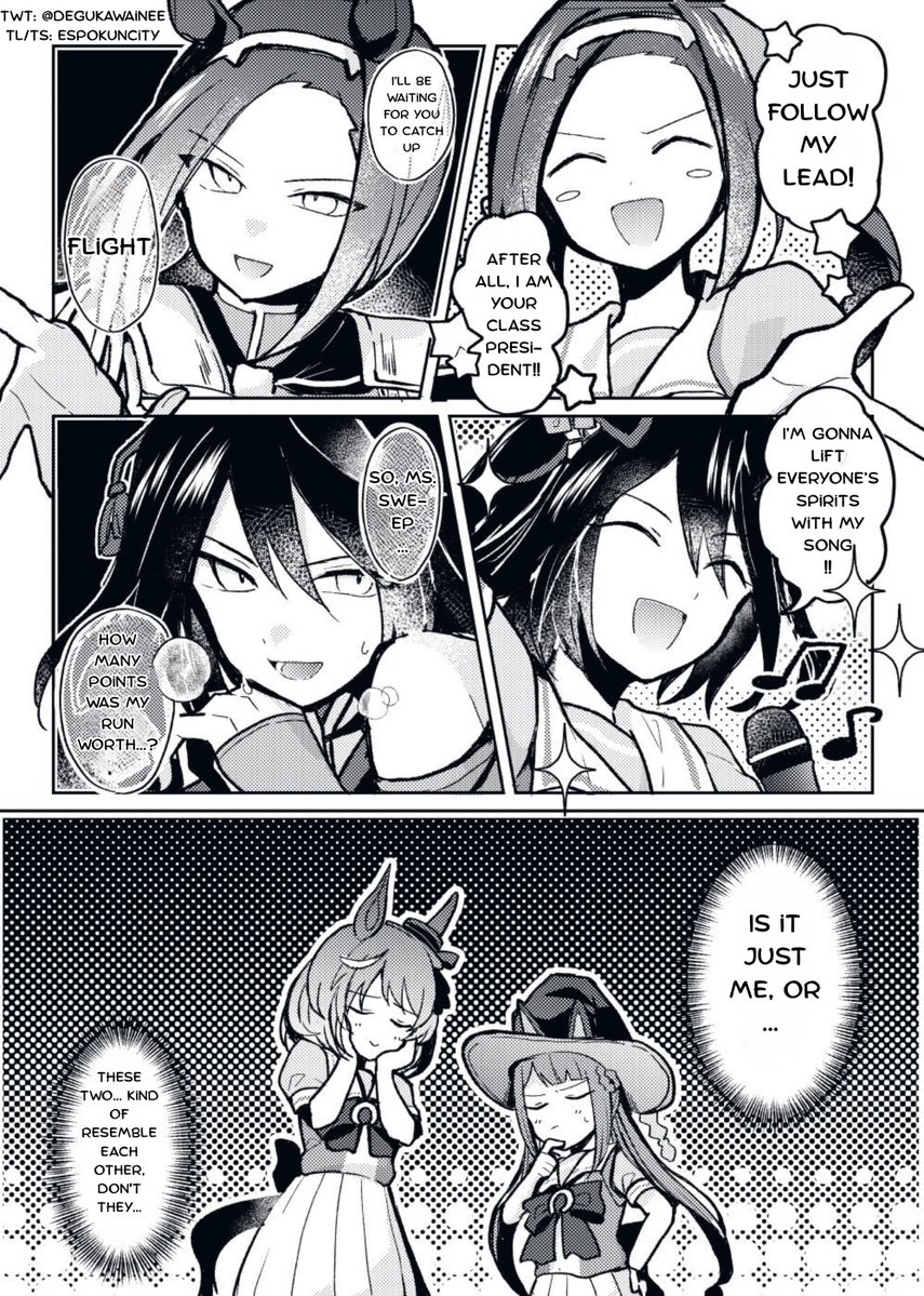EspokunCity's tweet photo. I don't want to catch a cold from the sudden temperature change by @degukawaiine 

Please support the original artist's works!

#UmaTranslations #Umamusume #ウマ娘 #ウマ娘譲 #SakuraBakushinO #KitasanBlack #NorthFlight #SweepTosho #KitaSui #BakuFuu https://t.co/kWBvb6ISdy