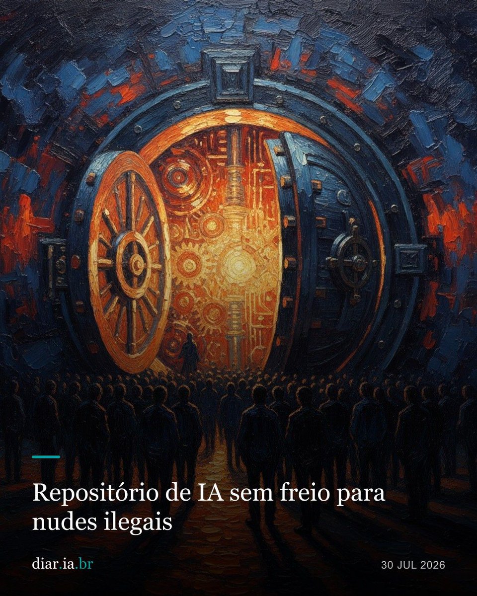 diariabr's tweet photo. O Hugging Face virou fábrica de nudes não consentidos de mulheres e crianças, segundo relatório da AI Forensics, sem nenhuma barreira de segurança na plataforma. Mais em https://t.co/Q2utPgIMJA #HuggingFace #SegurançaDigital https://t.co/hA3I5wjYvY