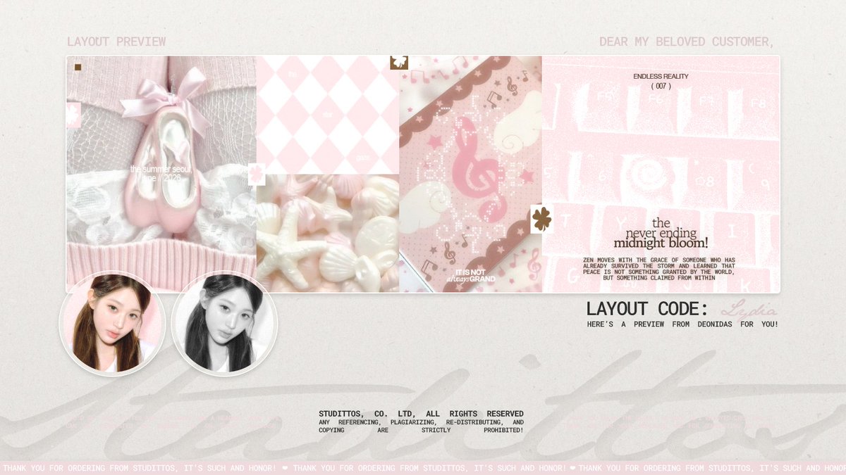 Studittos's tweet photo. Help me to RT/REPOST this?

Selamat malam! Aku membawa 4 READY STOCK untuk 'LYDIA' dengan muse WONYOUNG yang bisa langsung kalian take melalui DM, ya!

📩: DETAILS ON ALT!
💸: 10k/each, FREE RE-TEXT!

#zonauang https://t.co/PyEWZMpagD