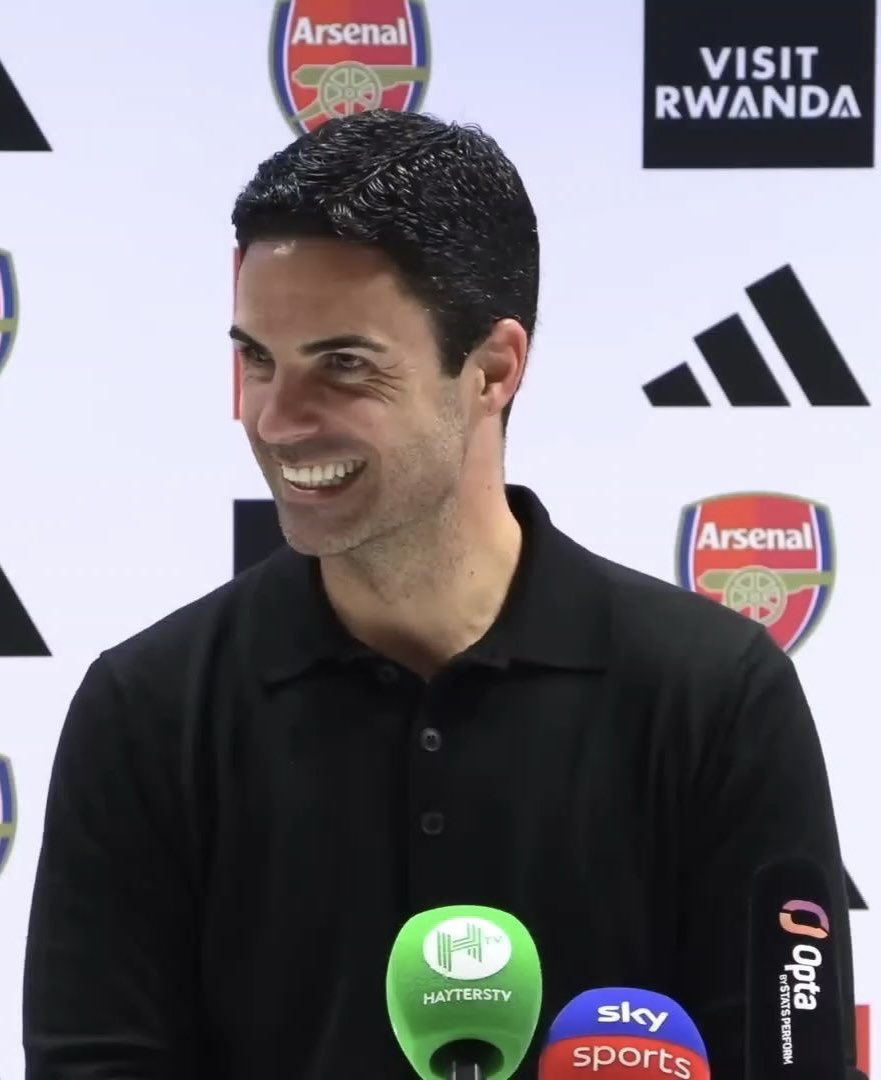 afc_ben10's tweet photo. 🚨🇪🇸 Mikel Arteta on daily standards for Arsenal’s season ahead:

🗣️ “My ambition is that daily we nail the standards and the requirements of the day so we can be better the following day. That’s the thing we have to control.”

🗣️ “Maintaining that ambition, that discipline, that commitment and that positive energy through eleven months, that’s the responsibility we all have. If we all achieve that, we are going to be in a really strong position in May”