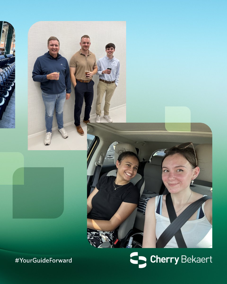 MThompsonCB's tweet photo. @CherryBekaert is proud to help emerging professionals gain the experience, connections, and confidence to move their careers forward. Thank you to our interns for making an impact while shaping what's next.

Learn more about interning with us: https://t.co/rzdoHLRoDQ https://t.co/jysUpaf2o1