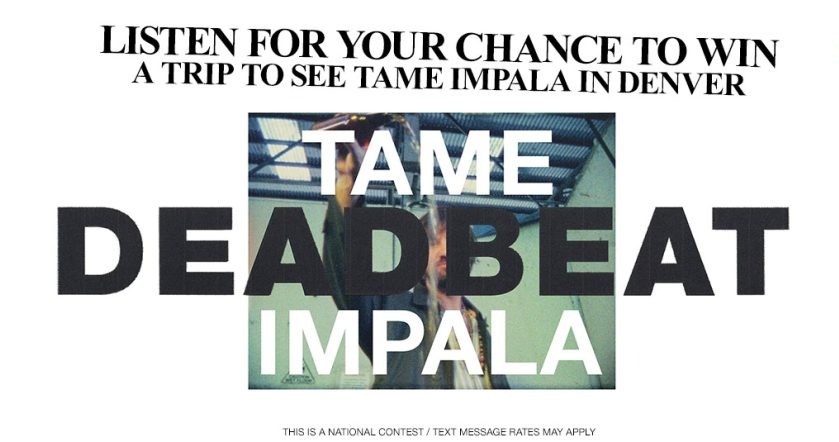 z96fwb's tweet photo. Tame Impala is makin' rounds on The Deadbeat Tour &amp; Denver is calling✈️ We’re sending 1 winner &amp; a guest to the Mile High City w/ flights, hotel &amp; tickets to see Tame Impala🎶 Listen to Z96 for national text keywords to take it from your headphones to the Rockies #Z96 #TameImpala https://t.co/ETHaheTtb1