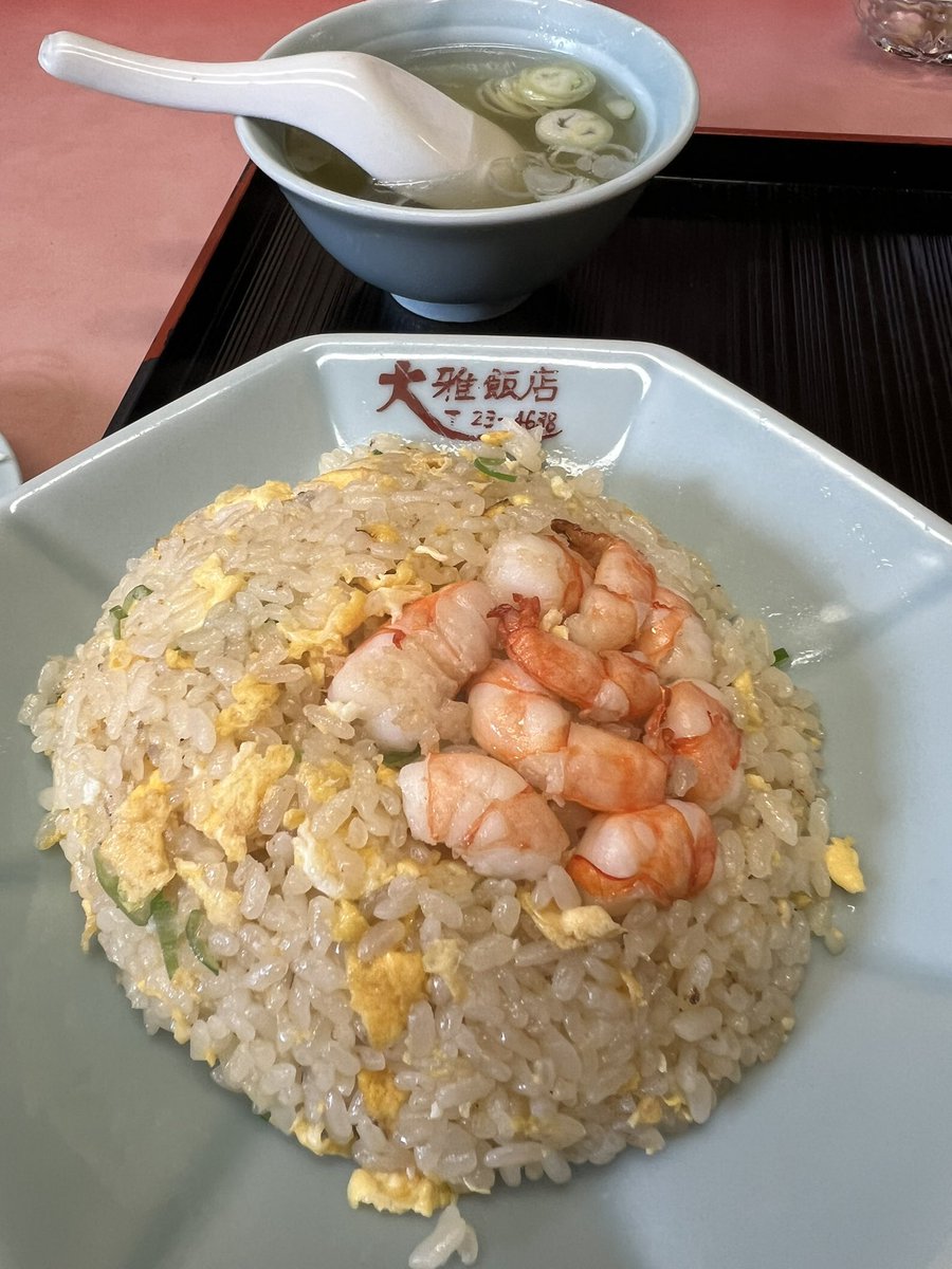 aki_hit_'s tweet photo. @tireoftruckcar この前食べた海老炒飯置いときます https://t.co/27Jid1jsKM