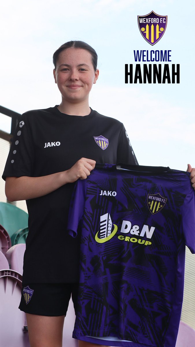 WexfordFCWomen's tweet photo. 🟣 𝒲𝐸𝐿𝒞𝒪𝑀𝐸 𝐻𝒜𝒩𝒩𝒜𝐻

We are delighted to welcome new signing Hannah Kelly to our WU17 League of Ireland Academy team!

The promising young midfielder joins us from Kilnamanagh A.F.C where she started at the age of 4 and continued playing in their Academy system right up to the age of 15.

Welcome to Wexford FC Hannah, enjoy the season!