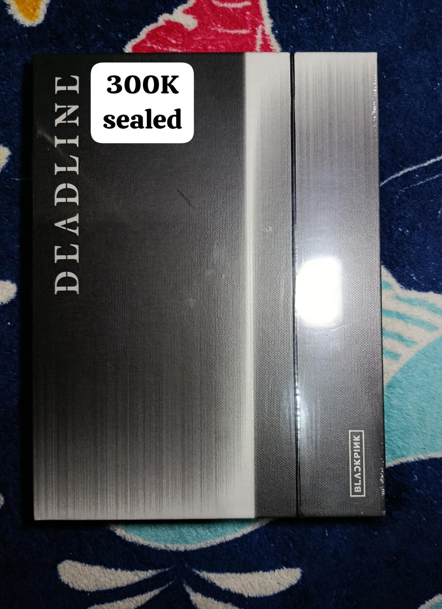 _xyraaa___'s tweet photo. wts album blackpink deadline ver. gray (sealed no pob) 
-NO SENSI BUYER❌
-EXC PACK + ADM OYEN 12%🍊
-TF / SPLIT PAY💸

t. wts wtt wtb wto album blackpink, deadline, deadline gray, Jennie, Jisoo, Rosè, Lisa https://t.co/fVEQdVuKzj