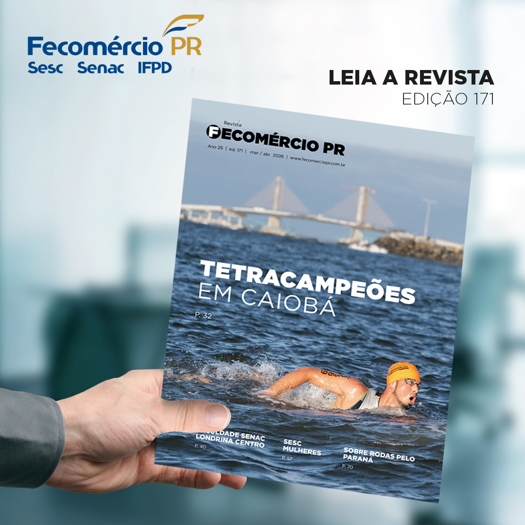FecomercioPR's tweet photo. Já está no ar a nova edição da Revista Fecomércio PR!
Acesse a versão digital e confira as principais notícias, análises e ações do Sistema Fecomércio Sesc Senac Paraná.
Leia esta e outras edições no site: https://t.co/2HuaqzcINX
#FecomercioPR #Revista #Parana #SenacPR #SescPR https://t.co/n04JP7oxvi