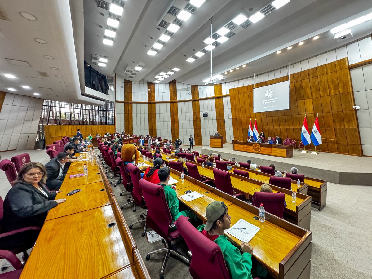 SenadoresPy's tweet photo. La senadora Guadalupe Aveiro, pdta de la Comisión de Asistencia, Protección y Bienestar Animal participa de la audiencia pública para analizar el proyecto de Ley QUE REGULA LA FABRICACIÓN, IMPORTACIÓN, ALMACENAMIENTO, COMERCIALIZACIÓN, TENENCIA Y UTILIZACIÓN DE PIROTECNIA👇🏽 https://t.co/H2VIgWnhoh