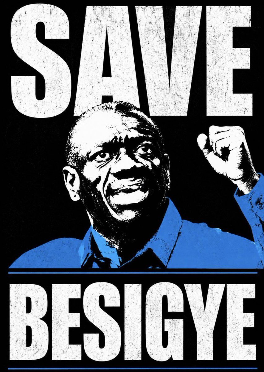 _James041's tweet photo. I courageously stand in solidarity with Kizza Besigye.

#SaveBesigye https://t.co/72osGAwQrk