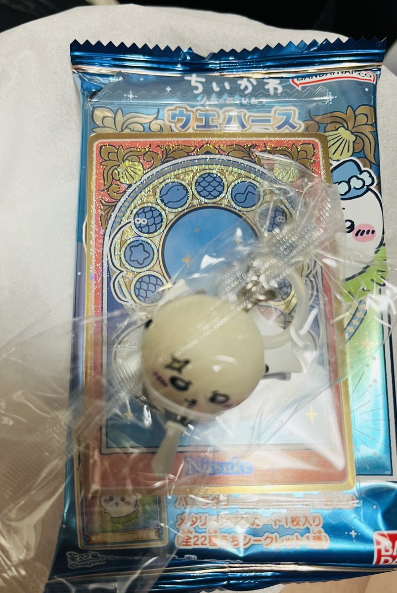 aakk4242's tweet photo. ちいかわのウエハース…えらいもんシークレ��トにしたな…1個買ったらコレ… https://t.co/yrOtkK5Ed2