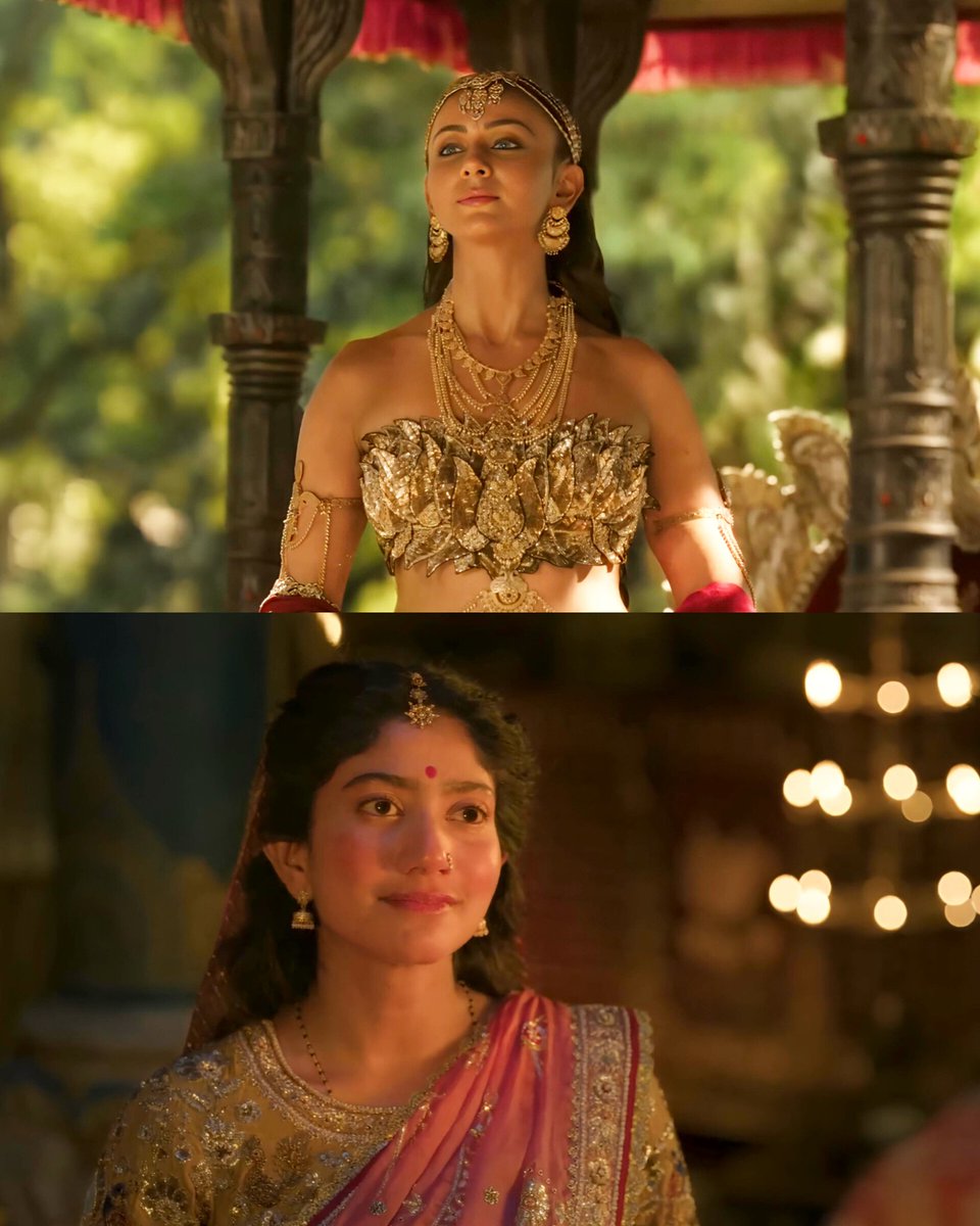 sushant29xii's tweet photo. To everyone criticising Sai Pallavi's casting as Maa Sita and saying Surpanakha looks better than Maa Sita in this Ramayana, I'd simply say: go and read the Valmiki Ramayana first.

Maa Sita is described as the embodiment of divine elegance, flawless beauty, radiance, peace and grace. Surpanakha, on the other hand, is described in her true form as grotesque, frightening, harsh, and animalistic, representing untamed demonic nature. She uses shape-shifting magic to transform herself into a beautiful woman in order to approach Lord Rama, but her true form remains demonic. 

So, based on what we've seen in the trailer, there are only two possibilities: either the beautiful appearance is her shape-shifted form, or if she looks like that throughout the entire film, then the casting is wrong and not accurate to book. 

As for Maa Sita, Sai Pallavi's casting actually looks quite accurate from whatever we've seen in the trailer. It isn't that bad. People are just exaggerating.