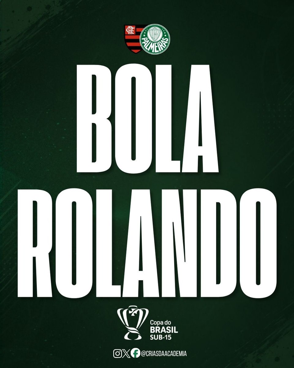 CriasDaAcademia's tweet photo. Bola rolando na Granja Comary!
VAMOS GANHAR, PORCO! 👊🐷

#CriasDaAcademia #FLAxPAL https://t.co/rbQlEYnDD1