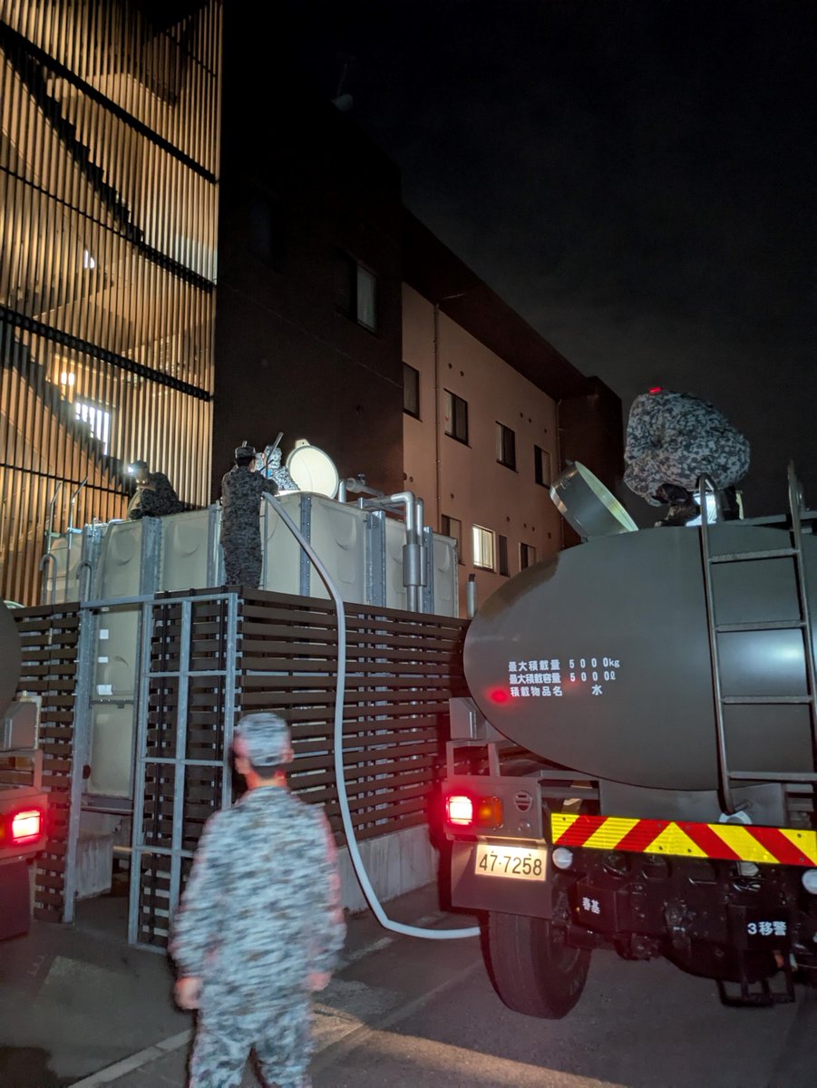 防衛省・自衛隊（災害対策） tweet media
