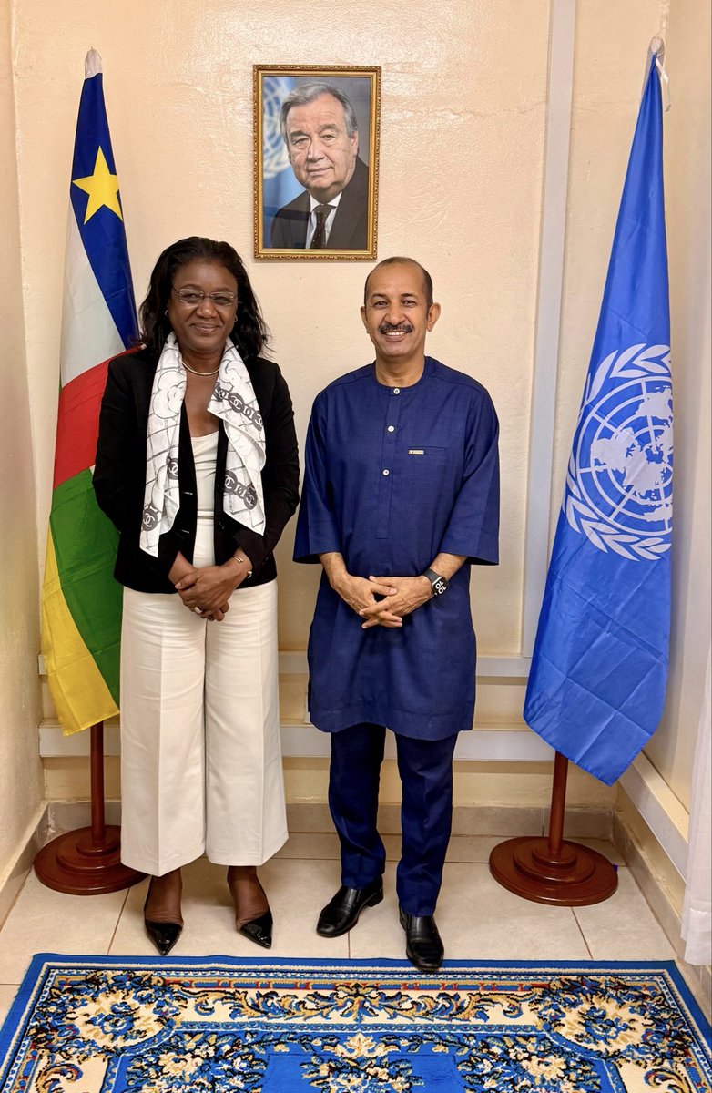 Ag_Ayoya's tweet photo. 🤝 Rencontre fructueuse avec Mme Nteba Soumano, Représentante du Bureau International du Travail @OITKinshasa, autour de l’employabilité et de la mobilisation de la diaspora pour le développement national.

Au menu : opportunités agricoles pour les retournés, protection sociale, partenariats avec @PNUD_RCA et @UNFPARCA en faveur des jeunes, et renforcement des capacités du secteur privé. 

#Employabilité #Diaspora #Développement