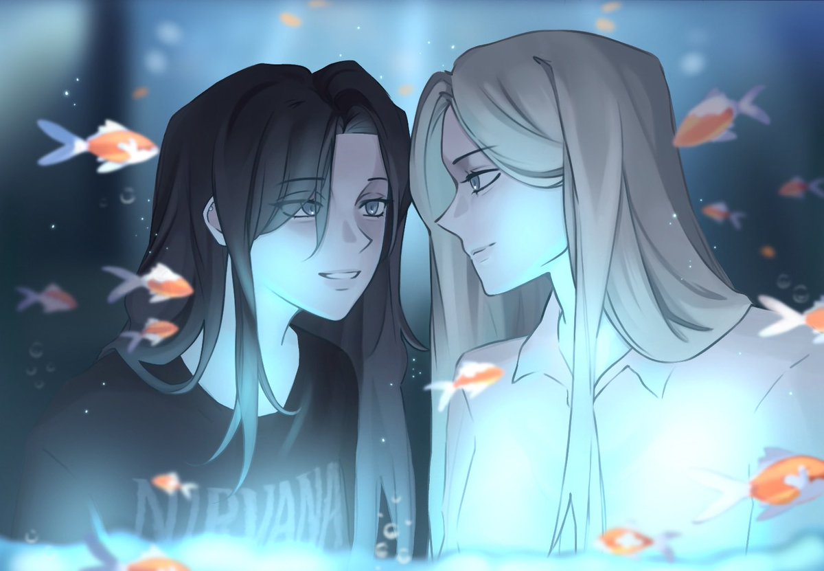 lamelium's tweet photo. I’ve been inactive for a while because I was dealing with burnout, and I also got sick. Thankfully, I’m feeling much better now and I’m excited to start putting my heart into my art again 
      (This is me and my girlfriend)
#art https://t.co/Tpa3WWgUib