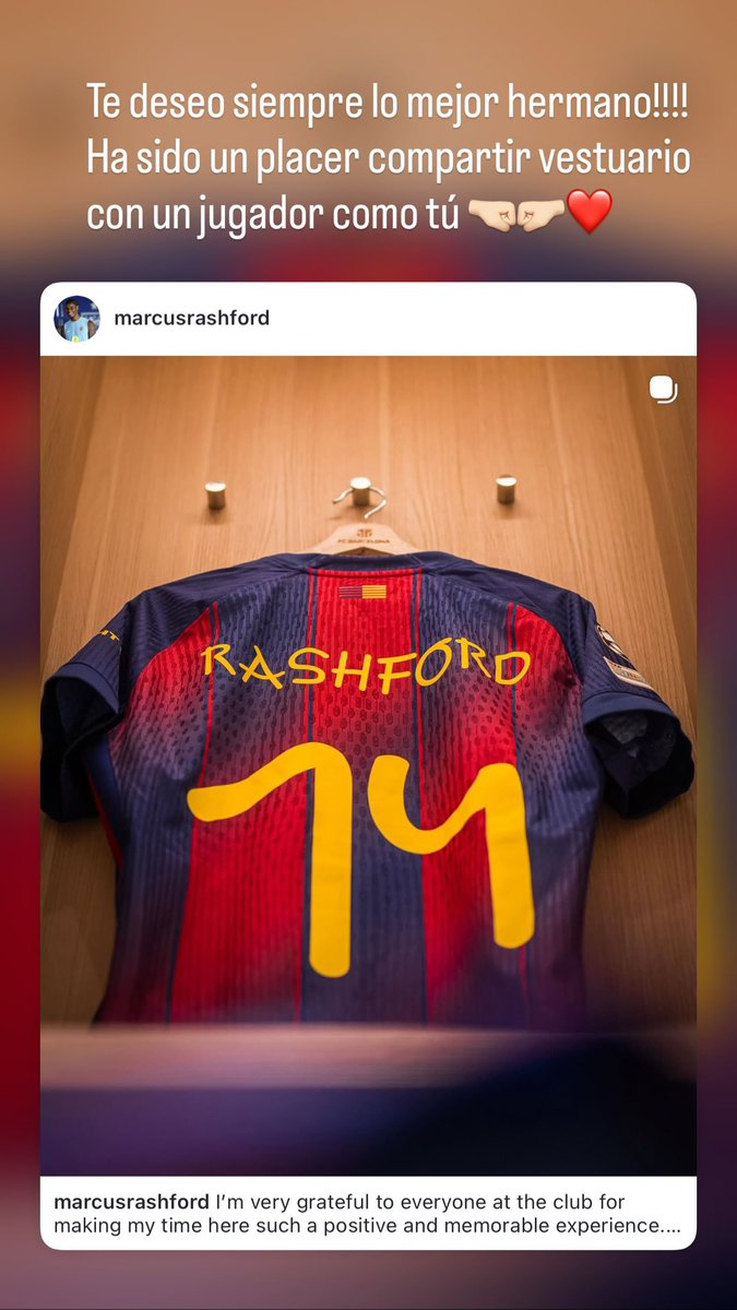 Gavifanboy's tweet photo. 📲| Gavi on IG. “I wish you nothing but the best, brother!
It has been a pleasure sharing the locker room with a player like you.” https://t.co/uLnQgeZwWc